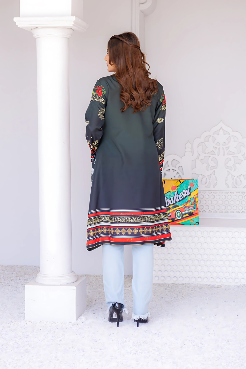 Olive Bloom Kurta
