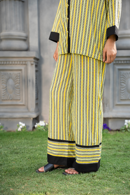 Parallel Aura Co-ord – Lemon Zest