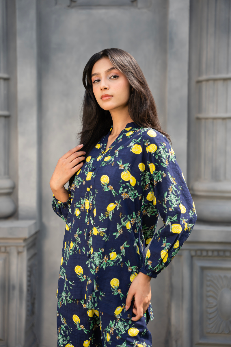 Navy Zest Co-ord