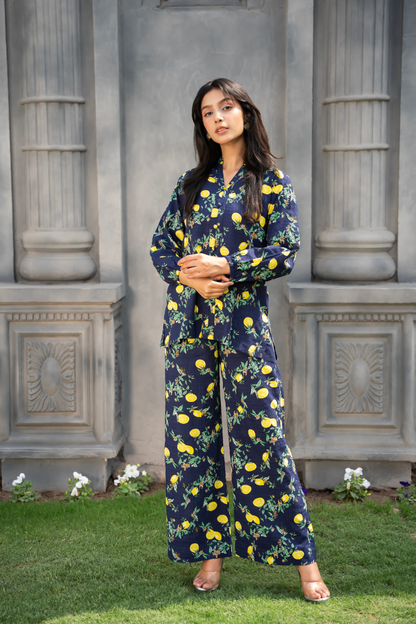 Navy Zest Co-ord