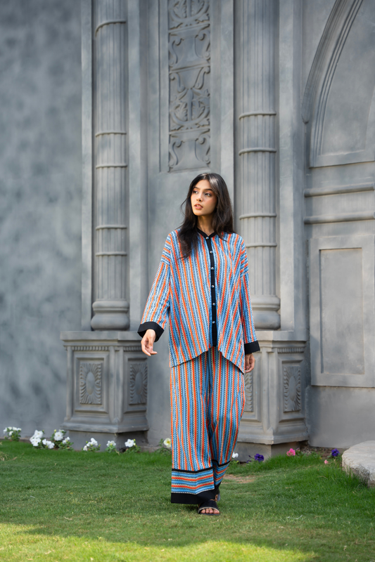 Parallel Aura Co-ord – Ocean Navy