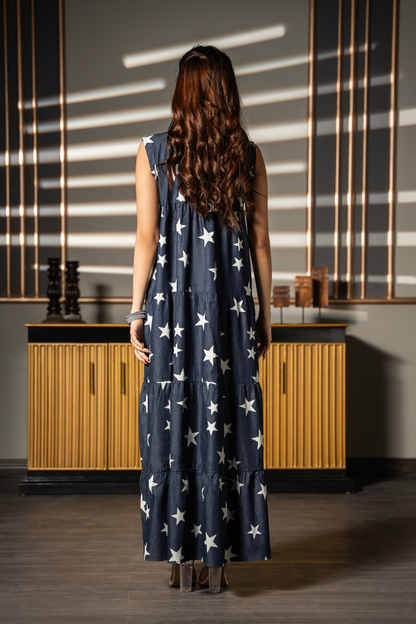 Starry Sway Tier Dress