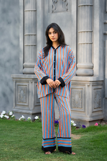 Parallel Aura Co-ord – Ocean Navy