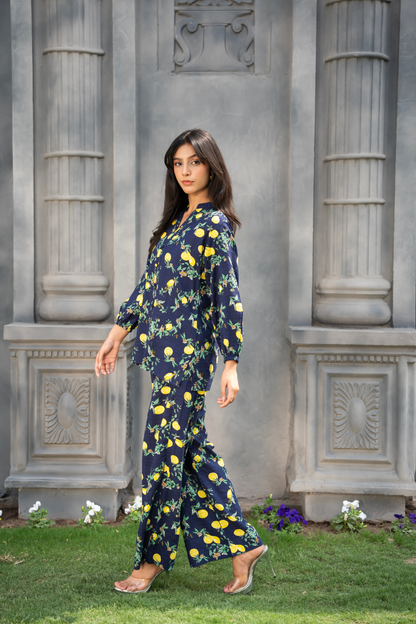Navy Zest Co-ord