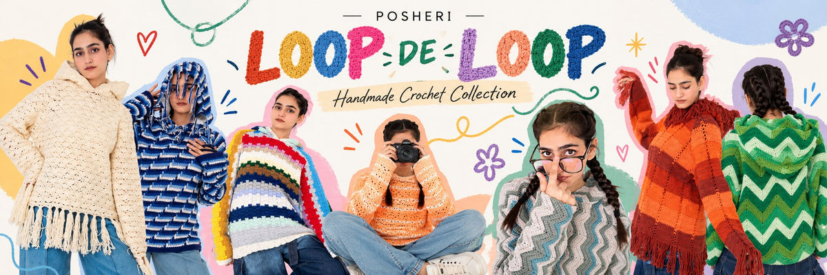 Posheri Loop de Loop: the handmade crochet collection